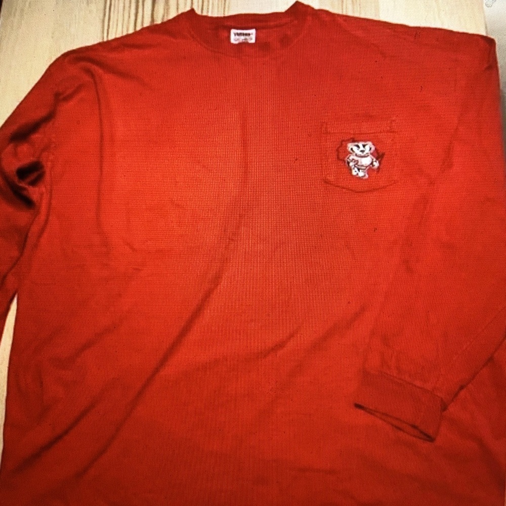 Comfort Colors Red Long Sleeve Tee